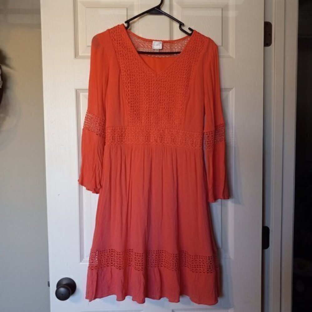 Cupio Long Sleeve Crochet inserts Size S/P